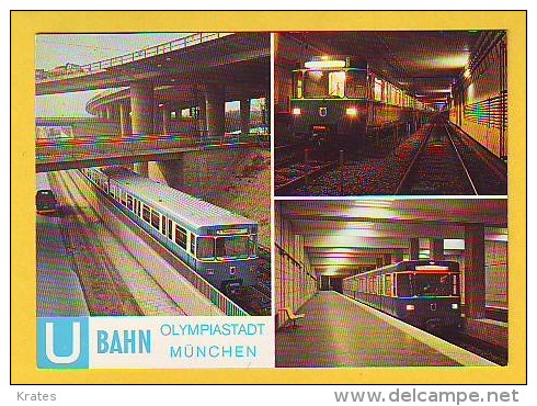 Postcard - Munchen, U-Bahn, Metro     (V 18923) - Metro