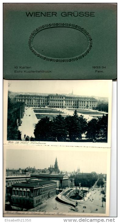 VIENNE : Carnet De 10 Cartes (complet) - Château De Schönbrunn