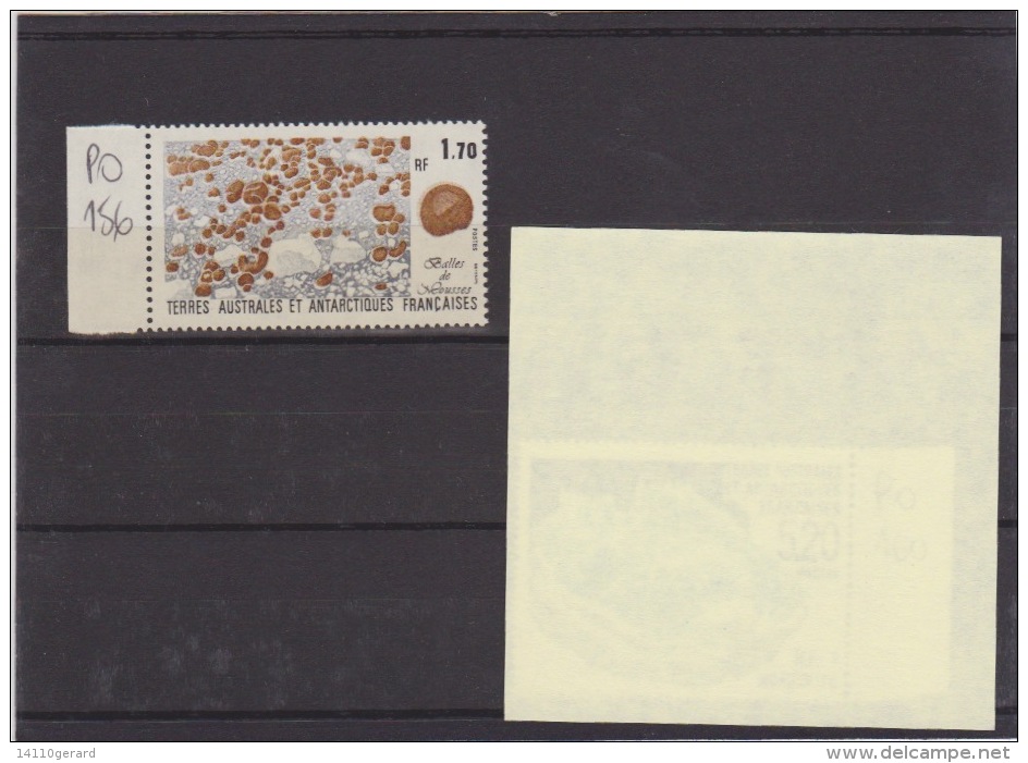 TAAF PO 156 - Unused Stamps