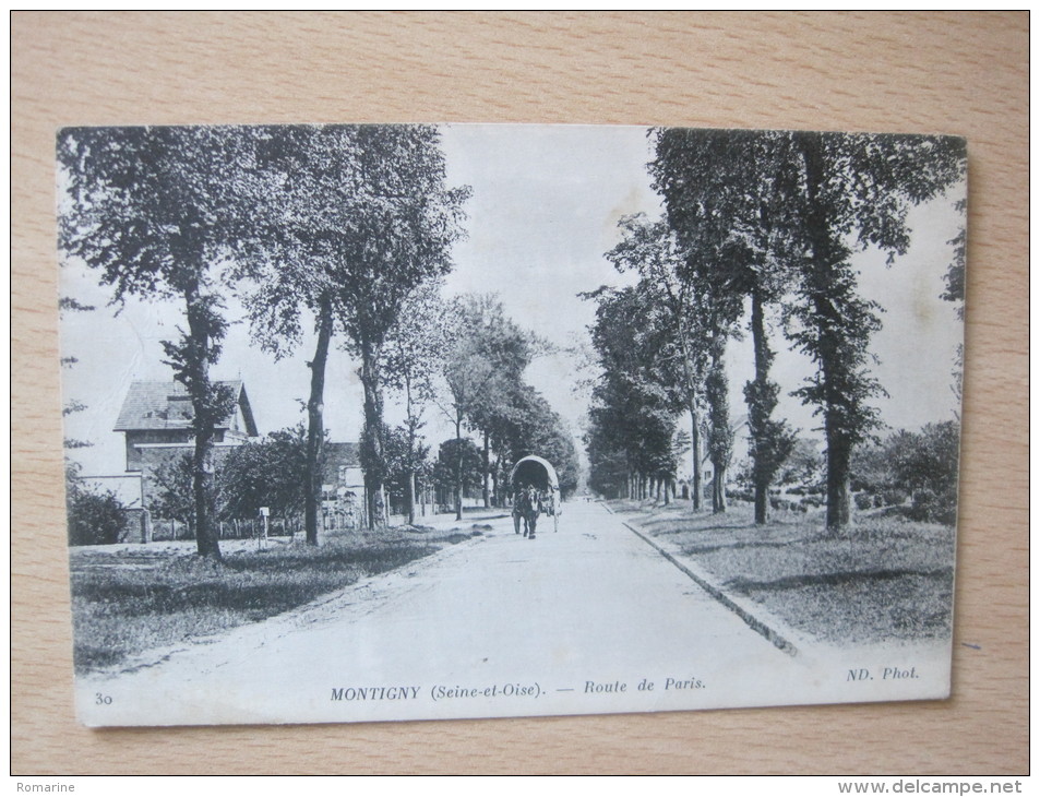 Montigny - Route De Paris - Montigny Les Cormeilles