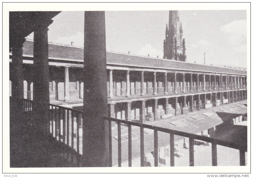 Postcard HALIFAX Piece Hall 1945 Cloth Merchant Market Place Yorkshire Repro - Other & Unclassified