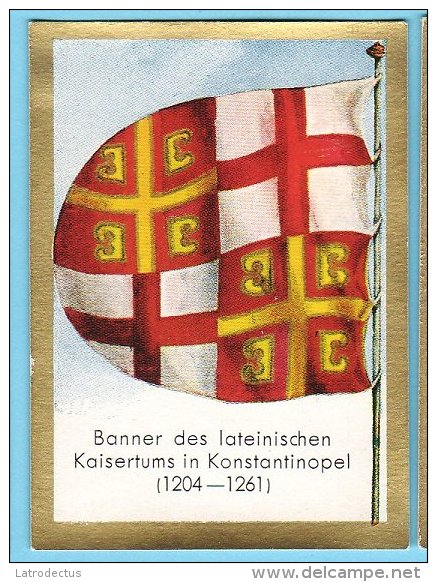 Historische Fahnen - 1932 - 22. Banner Des Lateinischen Kaisertums In Konstantinopel (1204-1261), Constantinopel - Autres Marques