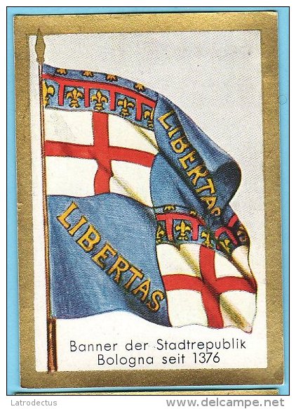 Historische Fahnen - 1932 - 35. Banner Der Stadtrepublik Bologna Seit 1376 - Autres & Non Classés