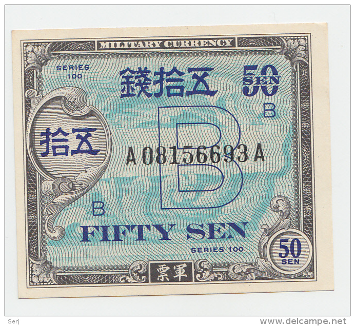 JAPAN 50 SEN 1945 UNC NEUF P 65 - Japan