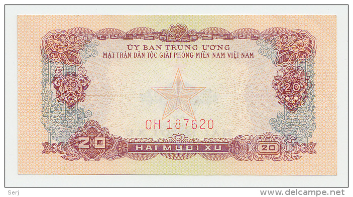 VIETNAM SOUTH 20 XU 1963 AUNC P R2 - Vietnam