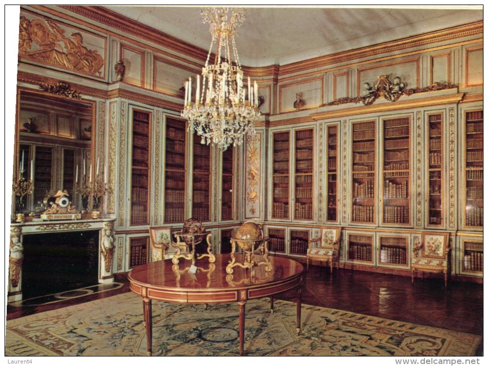 (202M) France - Library Chateau De Versailles - Libraries