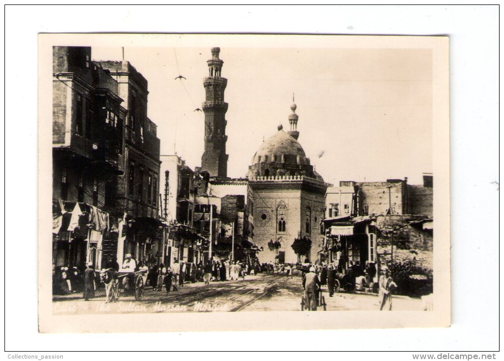 Photographie , 9 X 6 Cm , EGYPTE , LE CAIRE , Mosquée Du Sultan Hassan - Lieux