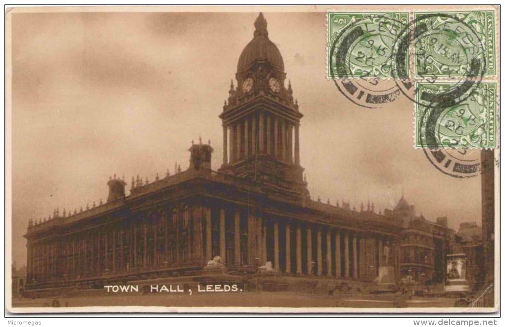 LEEDS - Town Hall - Leeds