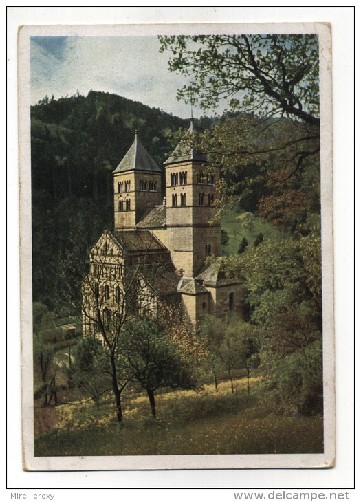 CPM MURBACH EGLISE ABBATIALE XIIe SIECLE - Murbach