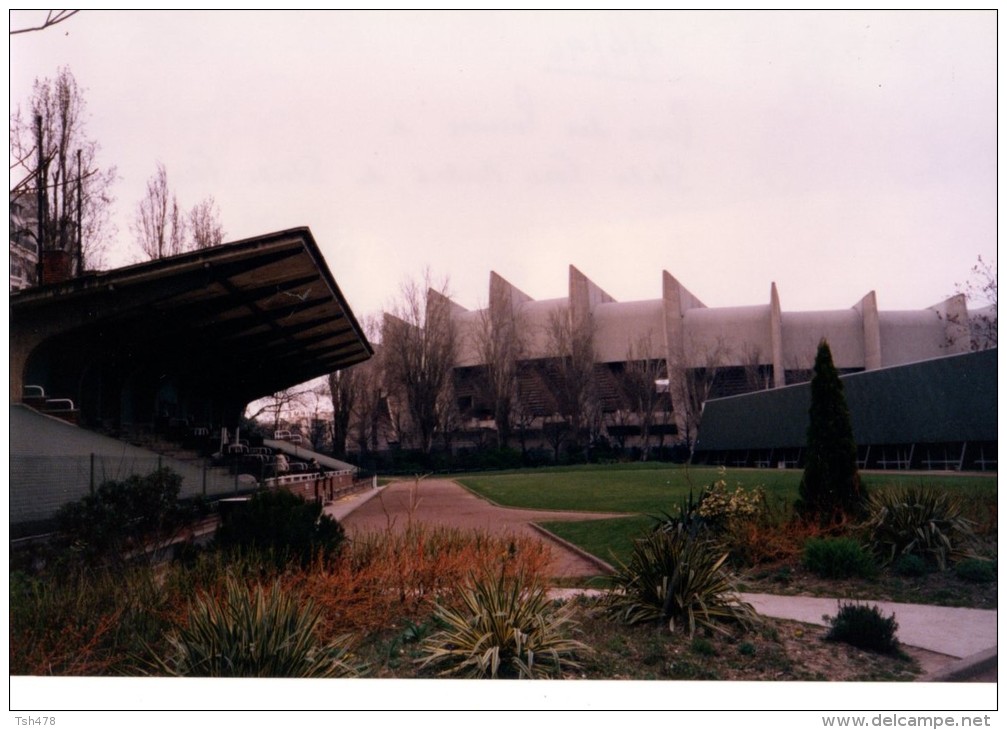 PHOTO------75-----PARC DES PRINCES  & Stade Geo André,dos Stade Francais -----2 Scans - Football