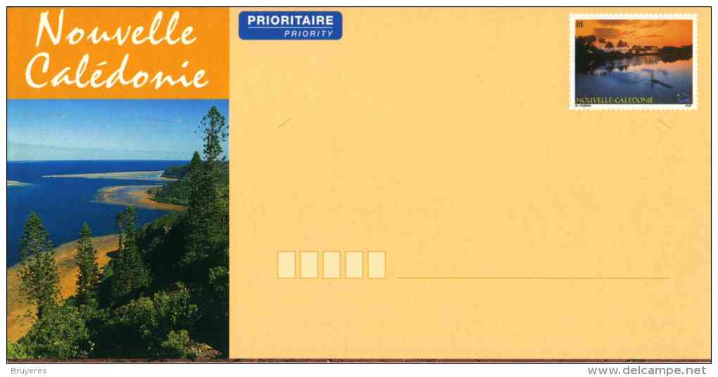 PAP De 2001 Avec Timbre Et Illust. "Le Sud De La Grande Terre" + Carte De Correspondance Assortie - Prêt-à-poster