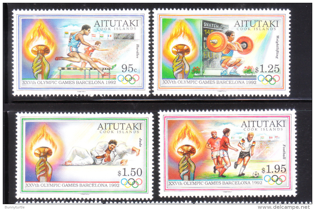 Aitutaki 1992 Summer Olympics Barcelona MNH - Aitutaki