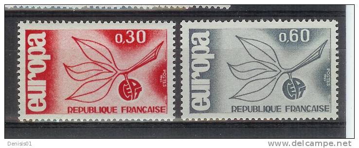 Europa 1965 - France - Yvert & Tellier N° 1455/56 - Neuf - 1965