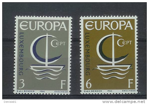 Europa 1966 - Luxembourg - Yvert & Tellier N° 684/85 - Neuf - 1966