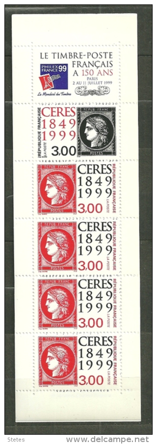 France** ; Carnet  ;  Y&T  N° BC3213 ; " 150ème Annversaire Du Timbre Poste " ( Cerès ) - Conmemorativos