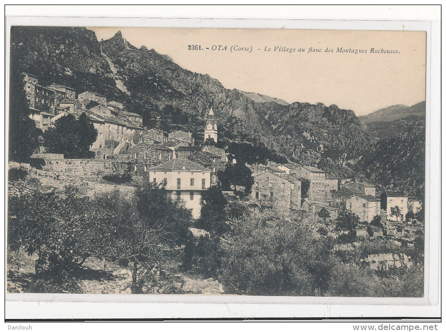 20 // OTA, Le Village Au Flanc Des Montagnes Rocheuses  2361 - Autres & Non Classés