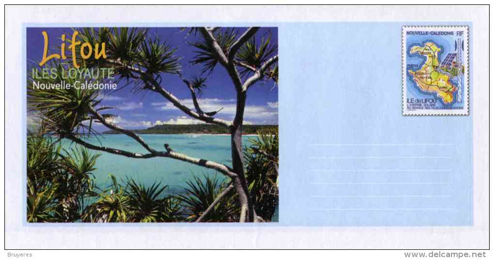 PAP De 2004 Avec Timbre "Ile De Lifou" Et Illustration "Lifou - Iles Loyauté - Nouvelle-Calédonie" - Au Verso N° 04PAP10 - Prêt-à-poster