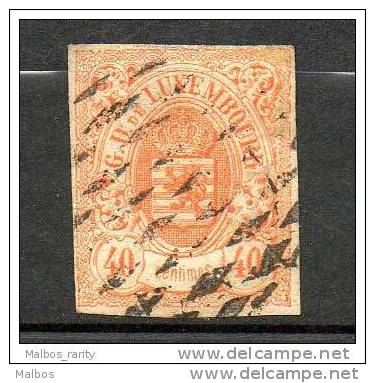 LUXEMBOURG    1863   (o)   Y&T N°11 - 1859-1880 Armoiries