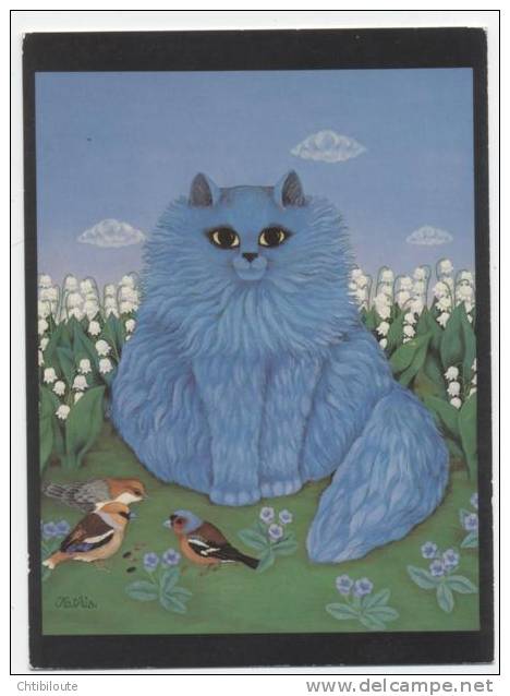 ANIMAUX  /  CHATS / CATS L 6    / ILLUSRATEUR  KATHIA BERGER    CPM  / CPSM   10X15    NEUVES - Chats