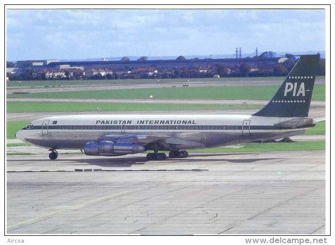 Aviation Postcard-WGA-029-PIA PAKISTAN -  BOEING 720 - 1946-....: Moderne