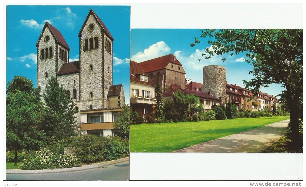 PADERBORN Liboriberg Mit Wehrturm Stadtbefestigung Abdinghofkirche 2 Ansichtskarten - Paderborn