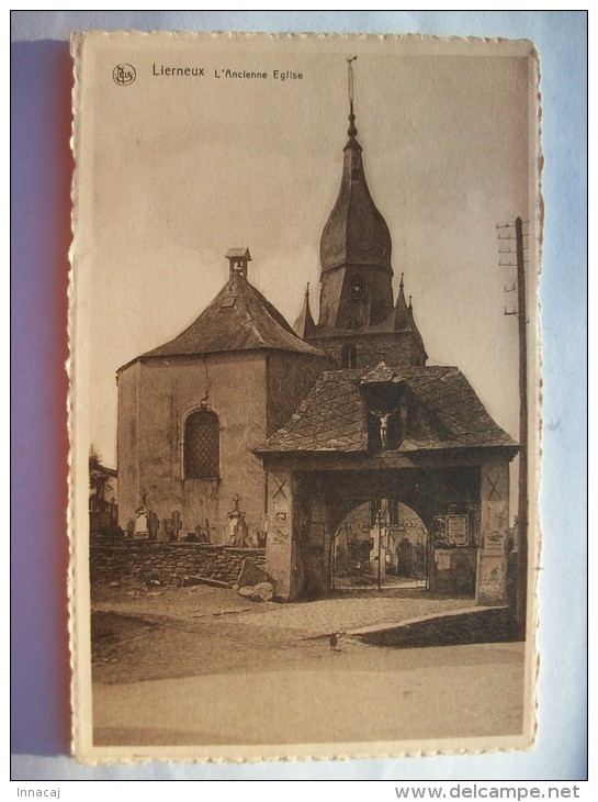 Ma Réf: 32-9-1.              LIERNEUX        L'Ancienne Eglise. - Lierneux