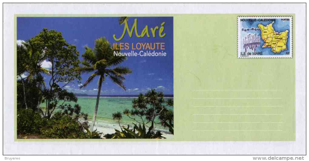 PAP De 2004 Avec Timbre "Ile De Maré" Et Illustration "Maré - Iles Loyauté - Nouvelle-Calédonie" - Au Verso N° 04PAP10 - Prêt-à-poster