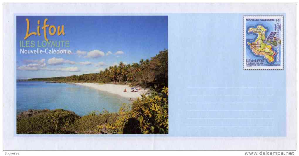 PAP De 2004 Avec Timbre "Ile De Lifou" Et Illustration "Lifou - Iles Loyauté - Nouvelle-Calédonie" - Au Verso N° 04PAP10 - Prêt-à-poster