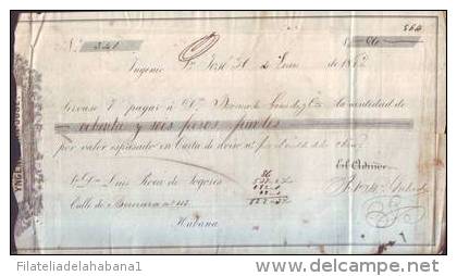 E4472 CUBA SPAIN 1862 SUGAR CENTRAL INGENIO SAN JOSE ESPAÑA - Spain