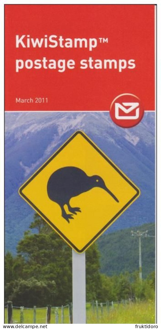 New Zealand Brochures 2011 Kiwi - Hokey Pokey - Beach - Children's Health - Flightless Birds - Kiwi - Kakapo - Takahe - Verzamelingen & Reeksen