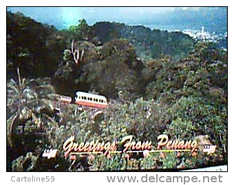 MALESIA PENANG HILL TRENO TRAIN CREMAGLIERA  FUNICOLAR N1990 EG516 - Malesia