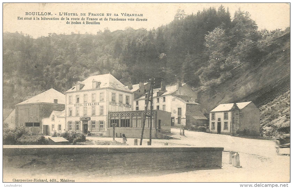 BOUILLON HOTEL DE FRANCE ET SA VERRANDA - Bouillon