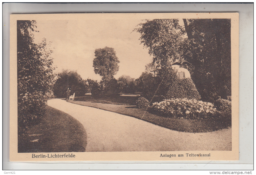 1000 BERLIN - LICHTERFELDE, Anlagen Am Teltowkanal - Lichterfelde