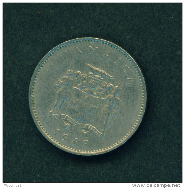 JAMAICA -  1969 10c Circ. - Jamaique