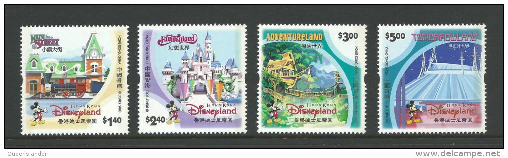 2003 Disneyland Hong Kong   Set Of 4  SG Cat No´s  1150/1153  New Complete MUH On Rear - Unused Stamps