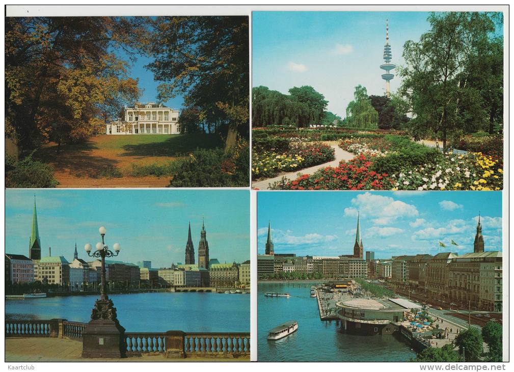 8 POSTKARTEN : HAMBURG - DEUTSCHLAND  (Sehe 3 Scans) - 5 - 99 Postkaarten