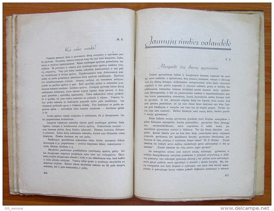 Lithuanian Magazine/ Naujoji Vaidilute 1938 No. 5-6 - Revues & Journaux