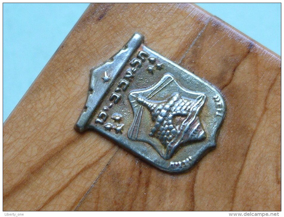 TEL AVIV - YAFO - AWARD MEDAL 5733-1973 in Original Wooden Box - Total 308 gr. Israel ( for Grade, please see photo ) !!