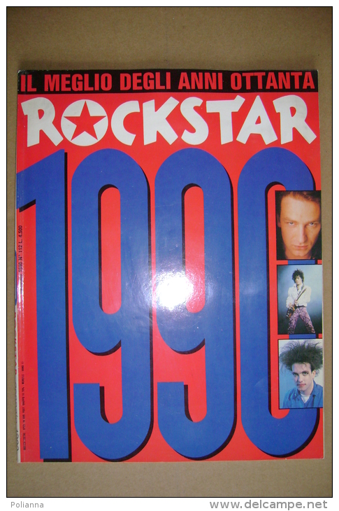 PBT/42 Rivista ROCKSTAR N.112/1990 - NEVILLE BROTHERS/THE BLUE NILE/GLI ANNI ´80/TRACY CHAPMAN - Musica