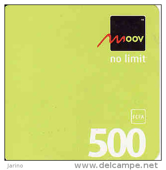 Togo MOOV 500 FCFA Recharge Carte - Togo