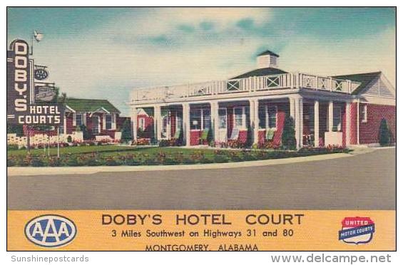 Alabama Montgomery Dobys Hotel Court - Montgomery