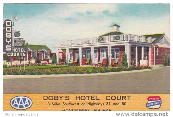 Alabama Montgomery Dobys Hotel Court - Montgomery