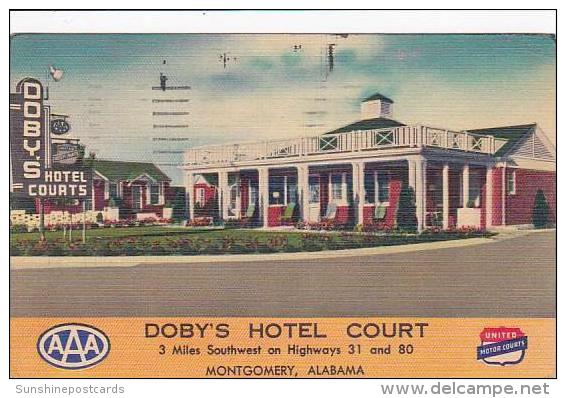 Alabama Montgomery Dobys Hotel Court - Montgomery