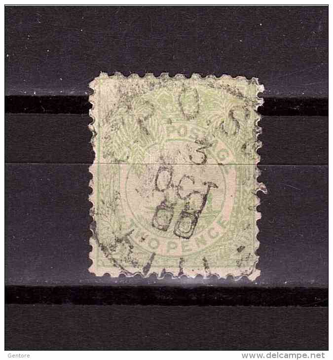 FIJI 1891 Coat Of Arm  Yvert Cat N° 43  Used - Fiji (...-1970)