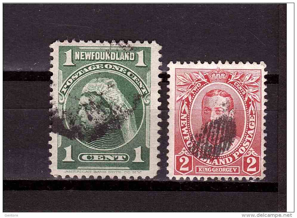 NEW FOUNDLAND 1897-1911 Definitive Issue  Yvert Cat N° 65-90  Fine Used - 1857-1861