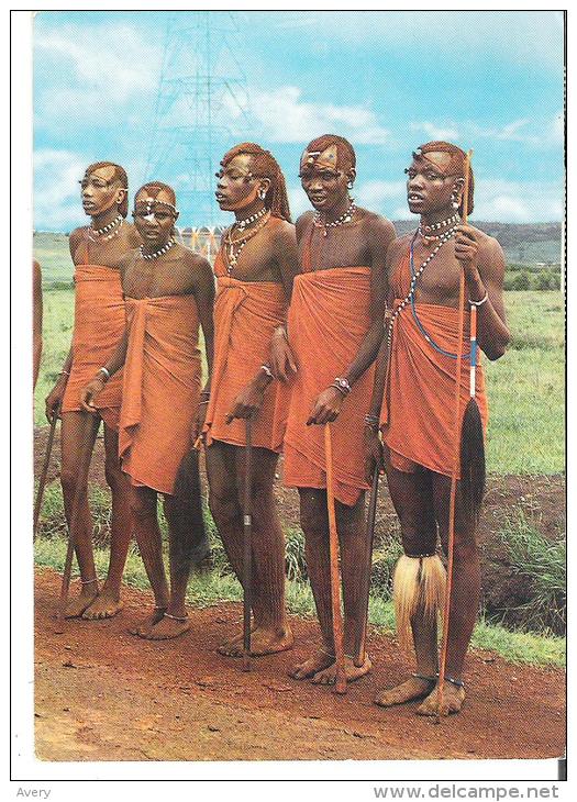 Kenya  -  Group Of Masais - Kenya