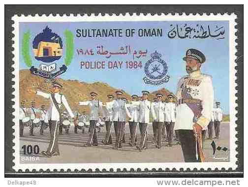 Oman 1984 Mi 258 SG 288 ** Police Cadets Parade – National Police Day / Paradierende Polizisten - Tag Der Polizei - Oman