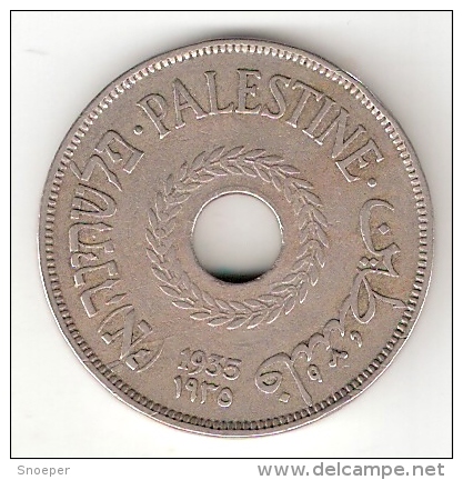 *palestina 20 Mils1935 Km 5  Vf+ !! Catalog Val 60$ - Other - Asia