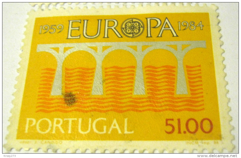 Portugal 1984 25th Anniversary Of Europa 51 - Used - Usado