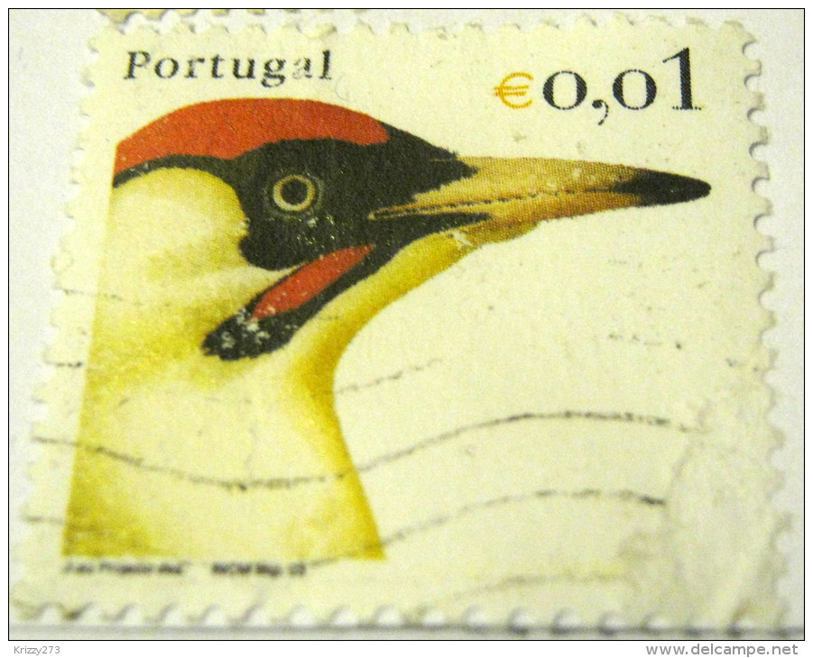 Portugal 2003 Bird 0.01c - Used - Usati